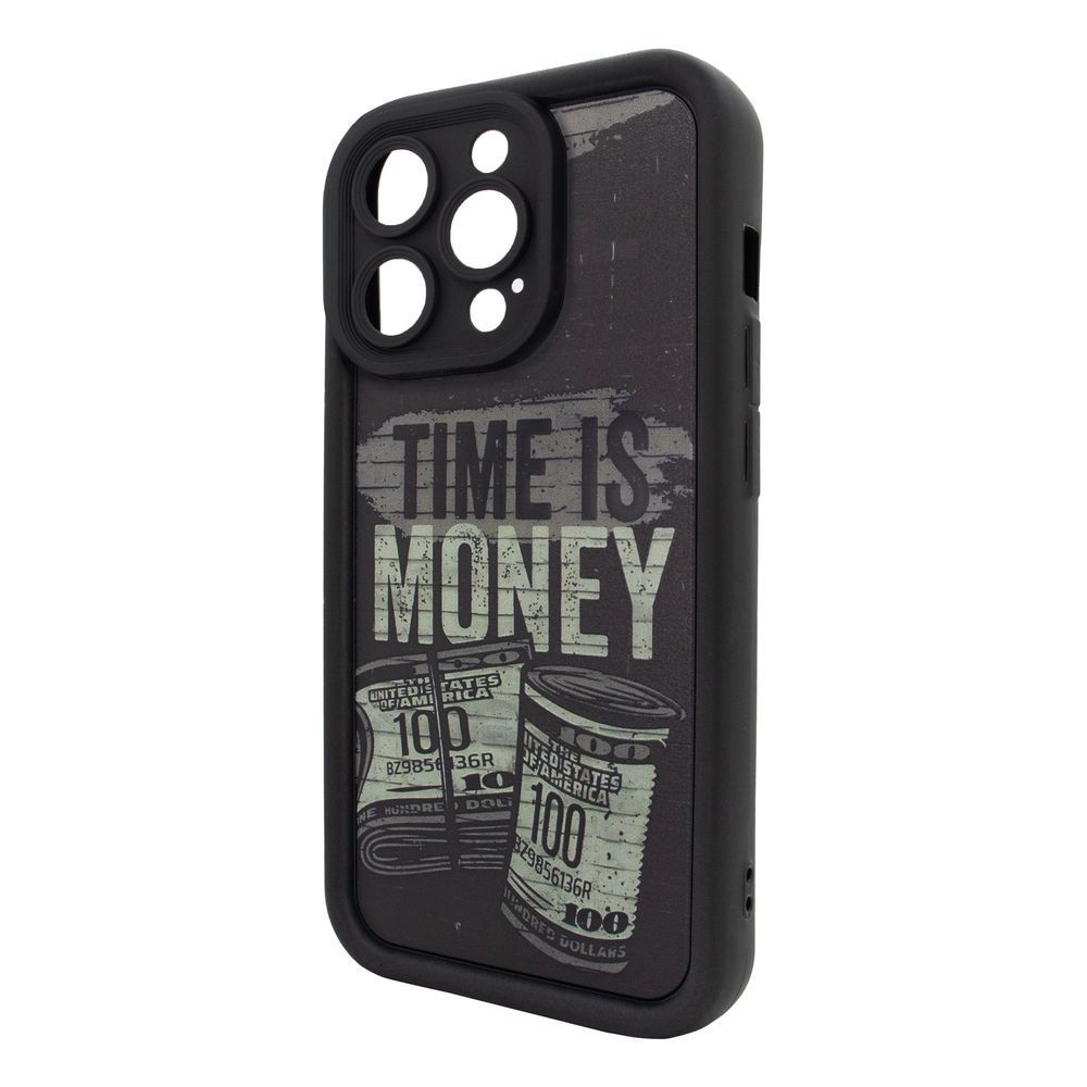 Чохол для iPhone 16 Pro Max &ndash; Pretty Things "Money &ndash; Black" 4091620000002 фото