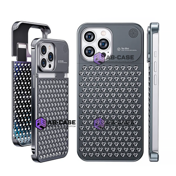 Чохол металевий для iPhone 15 Pro Max Aluminium aroma Graphite 8976436 фото