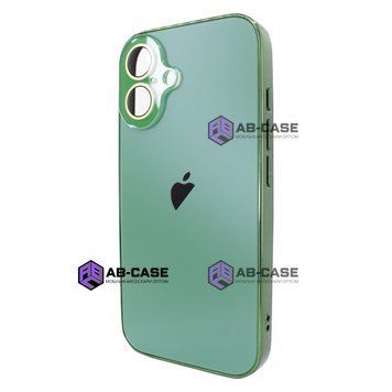 Чехол для iPhone 16 : AG-PC Glass &ndash; Green 4067400000005 фото