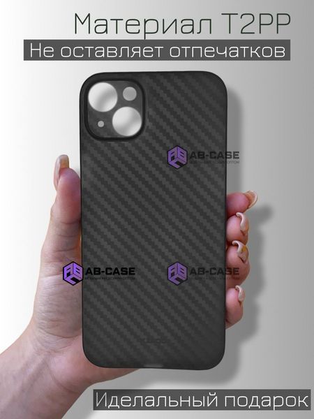 Ультратонкий чехол K-Doo Air Carbon для iPhone 14 Black 131340 фото
