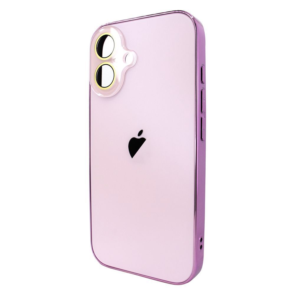 Чехол для iPhone 16 : AG-PC Glass &ndash; Pink 4067410000002 фото