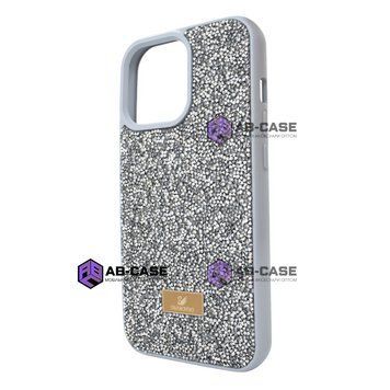 Чохол для iPhone 15 Pro Max : Swarovski Case &ndash; Grey 4076260000001 фото