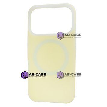 Чехол Neon Silicone Case MagSafe (iPhone 17 Pro Max &ndash; Mellow Yellow) 4307270000003 фото