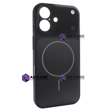 Чохол Nofelet AG Glass Case with MagSafe (iPhone 17, Black) 4167580000007 фото