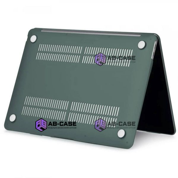 Чохол-накладка для MacBook Air 13.6" MATT Case (2022-2025) &ndash; M2 (A2681), M3 (A3113), M4 (A3240) &ndash; Green 782931 фото