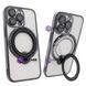 Чехол для iPhone 13 Pro Max Clear Shining Holder with MagSafe Black 311014 фото