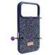 Чехол для iPhone 18 Pro Max | 17 Pro Max : Swarovski Case &ndash; Blue 4533490000008 фото