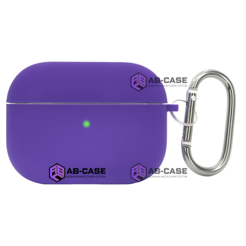 Чохол для Airpods Pro 2 with microfiber Ultraviolet 907803 фото