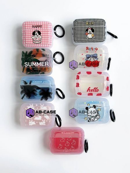 Чехол для AirPods 1/2 Print Case Hello 282037 фото