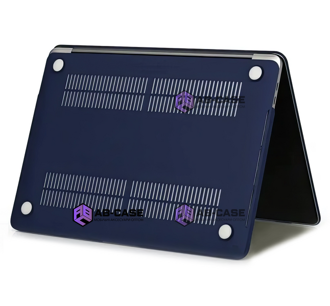 Чохол-накладка для MacBook Air 13.6" MATT Case (2022-2025) &ndash; M2 (A2681), M3 (A3113), M4 (A3240) &ndash; Midnight Blue 3792810000000 фото