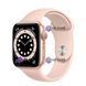 Силіконовий ремінець Silicone Sport Band (42mm, 44mm, 45mm, 46mm, 49mm №19 Pink Sand, S) 234570 фото