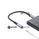 AUX (USB-C to 3.5mm) Audio Adapter WiWU Legend Series Wi-C047T 4082080000015 фото 2