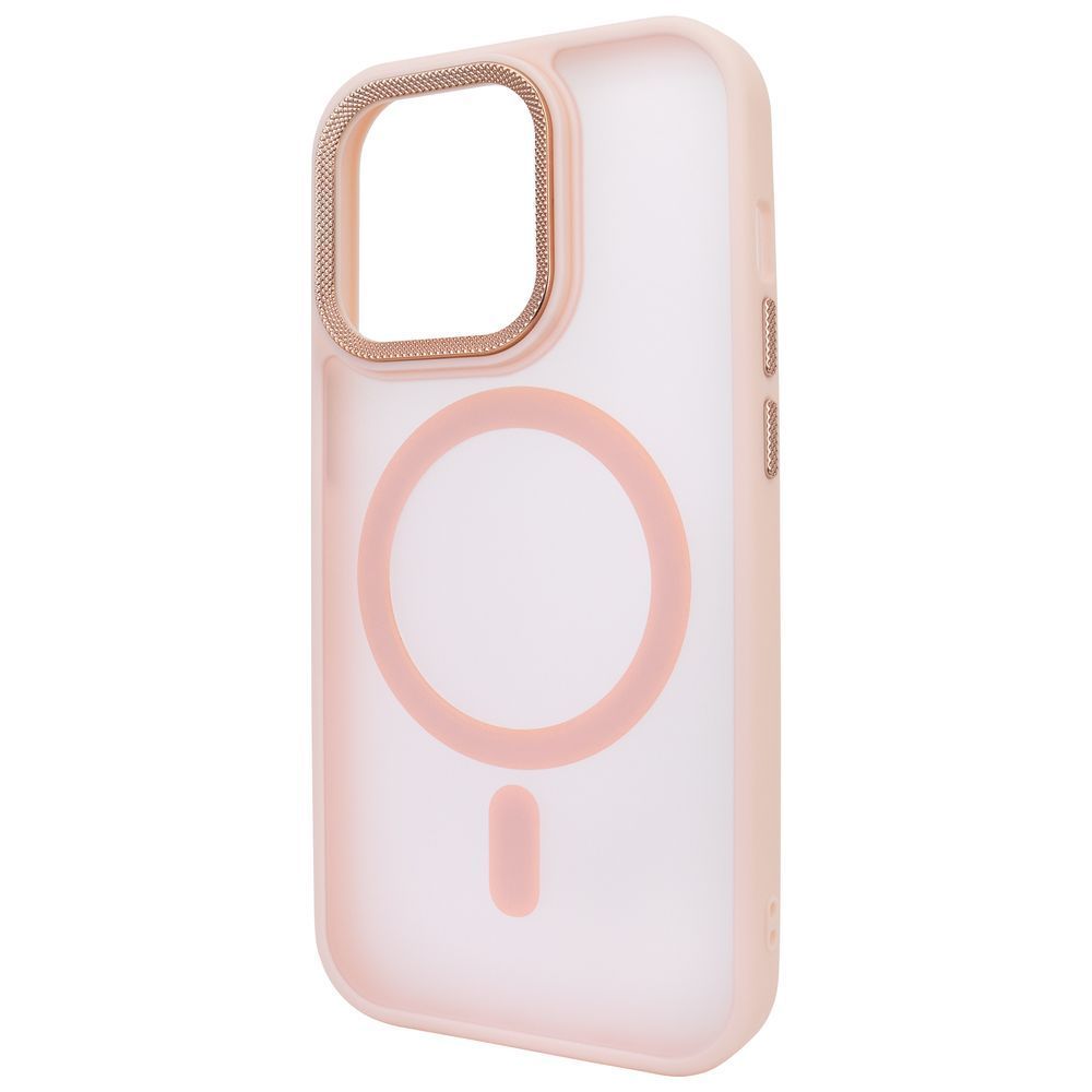 Чехол для iPhone 15 Nofelet MATT Case with MagSafe - Pink Sand 3901280000001 фото