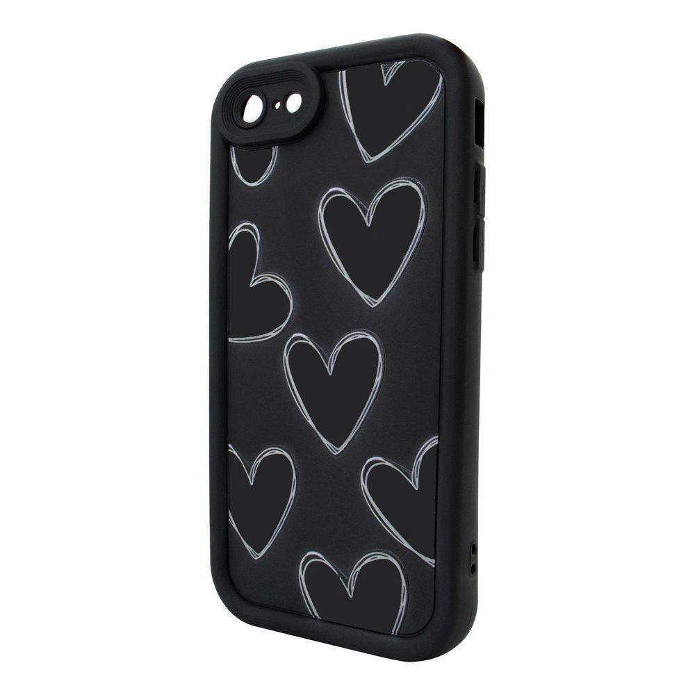 Чохол для iPhone 7/8 &ndash; Pretty Things&nbsp;"Black Hearts &ndash; Black" 4091650000003 фото