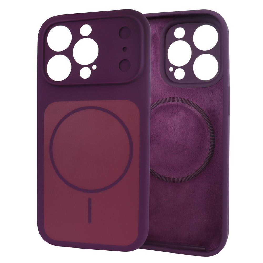 Чохол Dual Tone Silicone MagSafe Case (iPhone 16 Pro Max &ndash; Burgundy) 4547190000008 фото