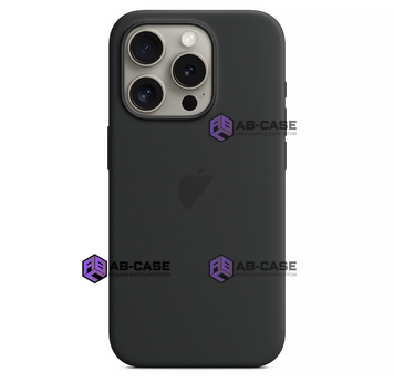 Чехол для iPhone 15 Pro Max : Silicone Case MagSafe Original &ndash; Black 3706310000002 фото