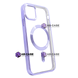 Чохол OPEN Shining with MagSafe (iPhone 12 Pro Max, Light Purple) 132561 фото
