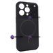 Чохол Nofelet AG Glass Case with MagSafe (iPhone 15 Pro, Black) 4167100000005 фото