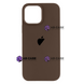 Чохол Silicone Case Full &ndash; iPhone 12 Pro Max (№72 Chocolate) 4149870000003 фото