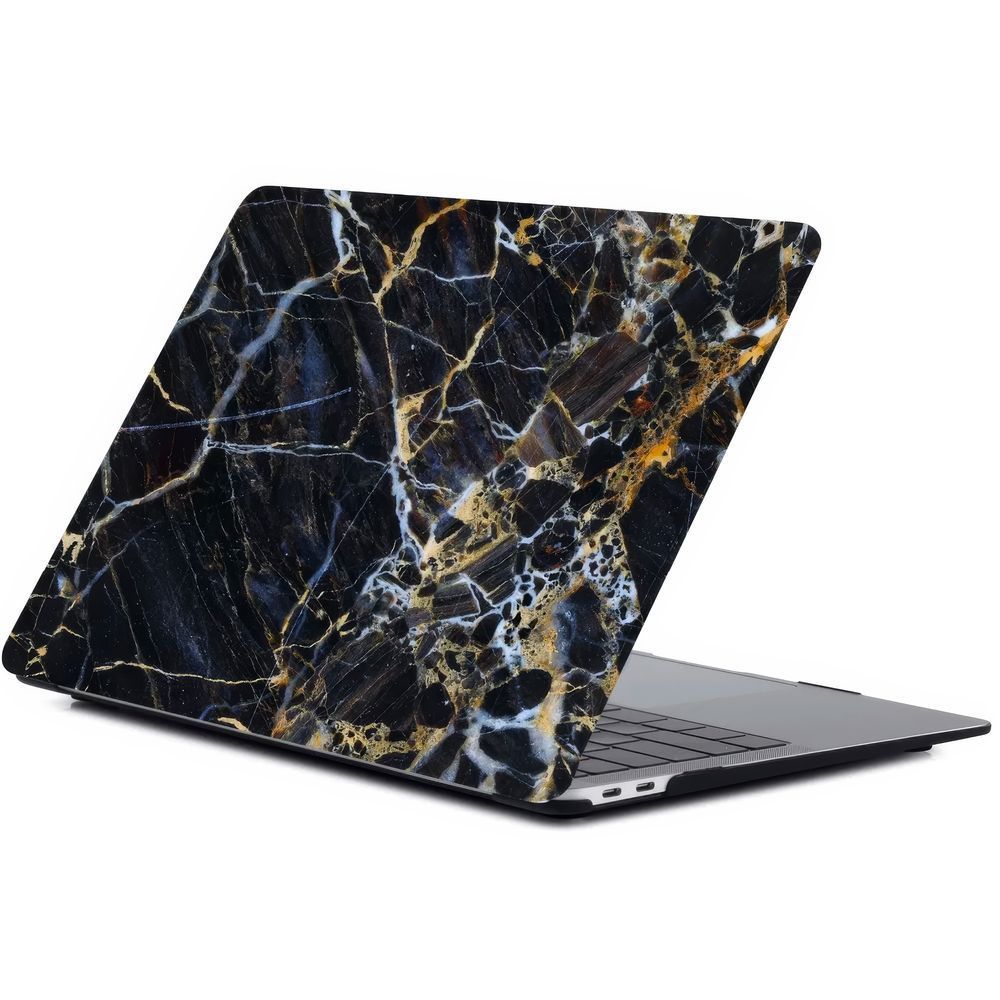 Чехол-накладка для MacBook Air 13.3" PRINT Case (2018&ndash;2020) &ndash; Intel (A1932, A2179), M1 (A2337) &ndash; Midnight Marble 3793090000001 фото