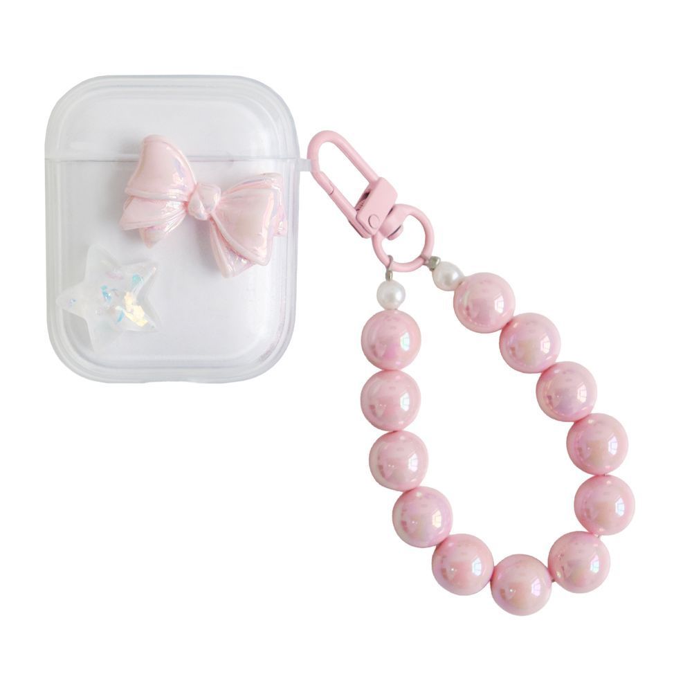 Чохол для AirPods 1/2 &mdash; Charmed Collection "Pink Bow" 4082720000009 фото