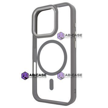Чехол Crystal Guard with MagSafe (iPhone 16 Pro Max, Titanium Gray) 3934340000000 фото