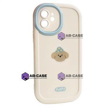 Чехол Paws Case &ndash; iPhone 12 (Puppy &ndash; Cream) 4236280000003 фото