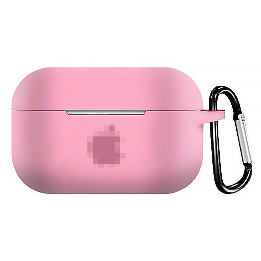 Чехол для AirPods PRO LOGO (Light Pink) 907406 фото