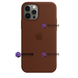 Чохол Silicone Case на iPhone 12 Pro Max FULL (№58 Brown chocolate) 102261 фото
