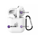 Чехол для AirPods 1 | 2 LOGO (White) 907391 фото