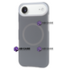 Чохол Neon Silicone Case MagSafe (iPhone 17 Air &ndash; Gray) 4307030000007 фото