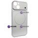 Чехол Nofelet AG Glass Case with MagSafe (iPhone 13, Silver) 4166840000009 фото