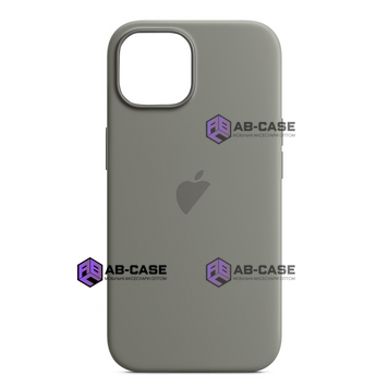Чехол Silicone Case iPhone 15 Pro FULL (№23 Pebble) 4028160000001 фото