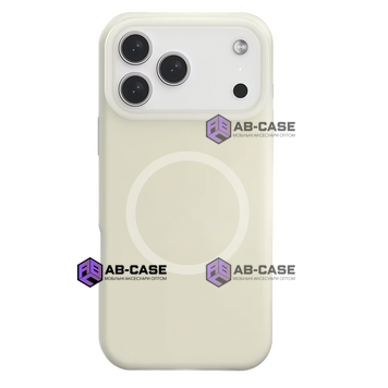 Чохол Neon Silicone Case MagSafe (iPhone 18 Pro | 17 Pro &ndash; Antique White) 4422040000004 фото