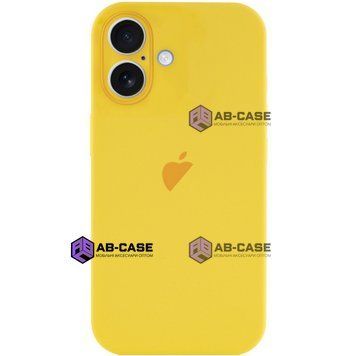 Чохол для iPhone 16 : Silicone Case Full Camera - №4 Yellow 4063550000001 фото