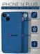 Ультратонкий чехол K-Doo Air Carbon для iPhone 14 Plus Blue 131344 фото 3
