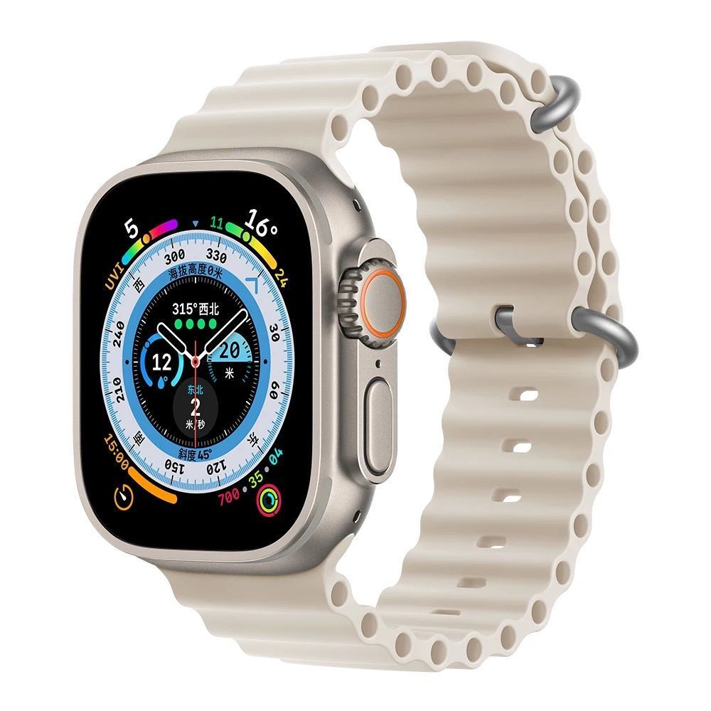 Ремінець Ocean Band на Apple Watch 38mm, 40mm, 41mm, [42mm Series 10/11] - Stone 234376 фото