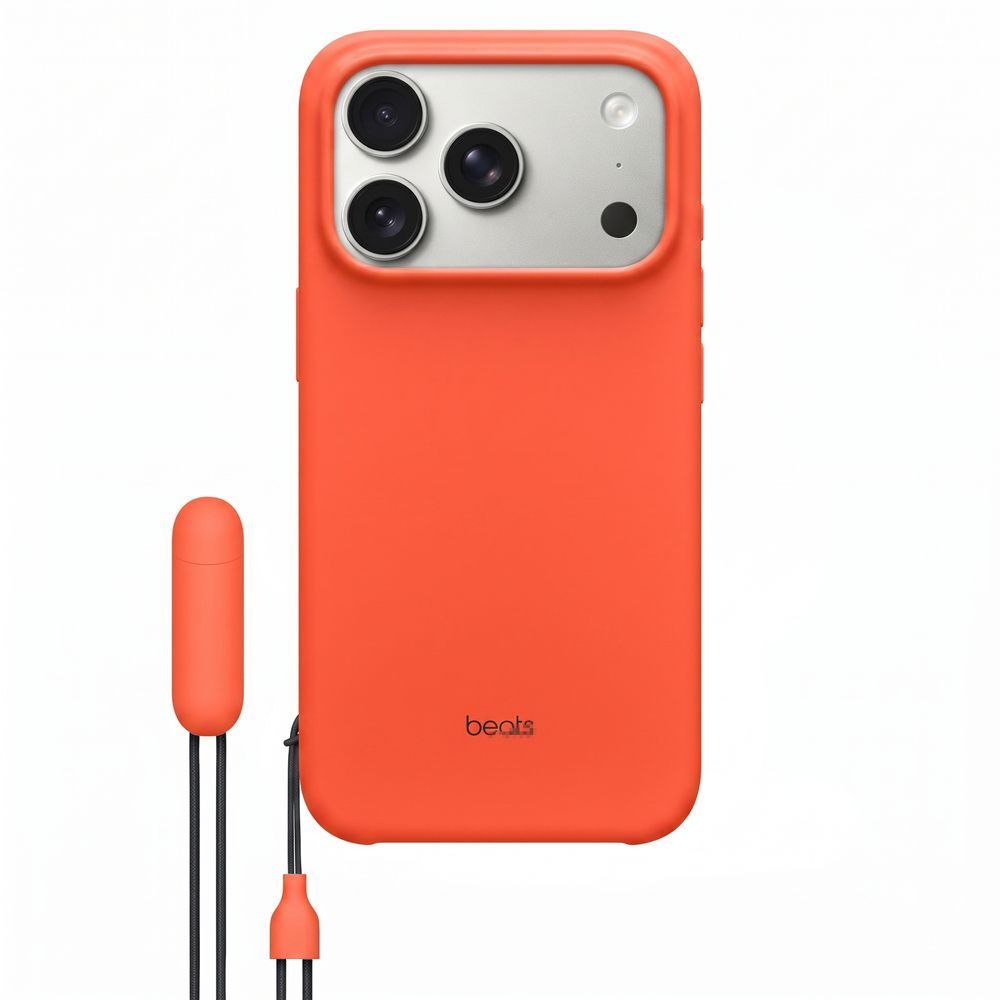 Чехол Beat Case with MagSafe (iPhone 18 Pro / 17 Pro &ndash; Orange) 6953156205338 фото