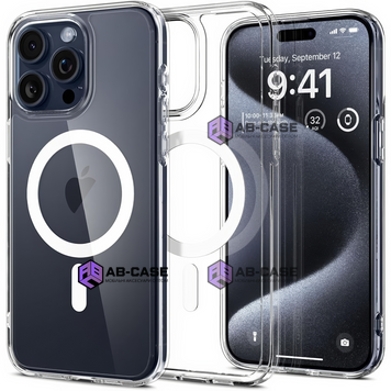 Nofelet Clear Case with MagSafe &ndash; iPhone 15 Pro Max 4158120000007 фото