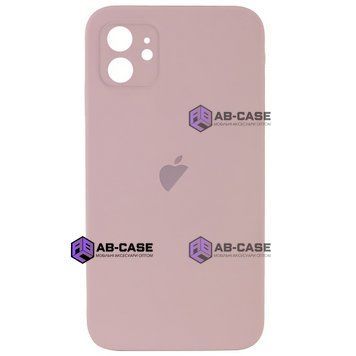 Чехол Silicone Case Full Camera для iPhone 12 Pink Sand 210425 фото