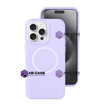 Чехол Neon Silicone Case MagSafe (iPhone 13 Pro Max / 12 Pro Max &ndash; Purple) 4307310000000 фото