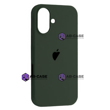 Чехол для iPhone 16 Silicone Case FULL (№70 Cyprus green) 3912250000006 фото