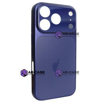 Чохол Syndee AG Glass MagSafe Case [Design 17 Series] &ndash; (iPhone 16 Pro Max, Dark Blue) 4199560000004 фото