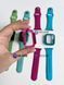 Комплект Silicone Band + Case для Apple Watch (44mm, Red) 234857 фото 12