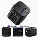 WiWU GaN Universal Plug Adapter 2500w Wi-UA005 &ndash; Black 4082130000019 фото