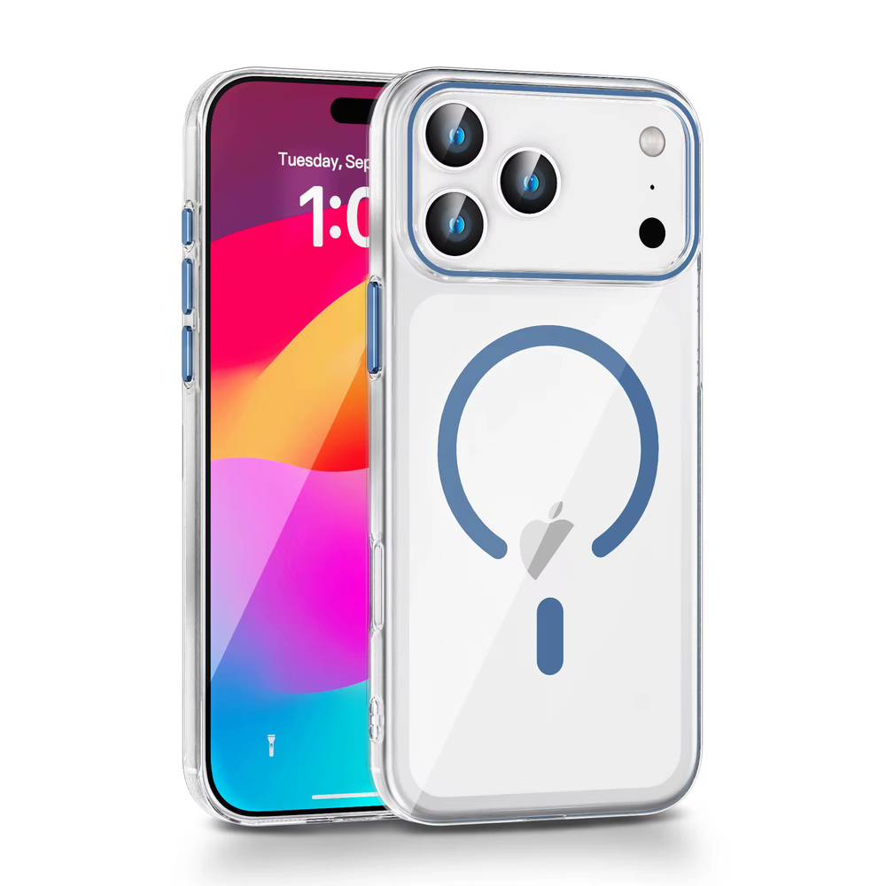 NOFELET Color Clear Case MagSafe (iPhone 17 Pro &ndash; Blue) 4298770000009 фото