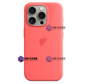 Чехол для iPhone 15 Pro Max : Silicone Case MagSafe Original &ndash; Guava 3706340000003 фото