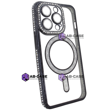 Чохол Diamond Shining Case with MagSafe (iPhone 16 Pro, Black) 3964390000002 фото
