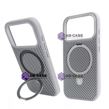 Чехол Nofelet Carbon Case with MagSafe (iPhone 17 Pro Max, Titanium Gray) 4163340000003 фото