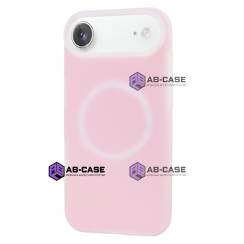 Чехол Neon Silicone Case MagSafe (iPhone 17 Air &ndash; Light Pink) 4307320000007 фото